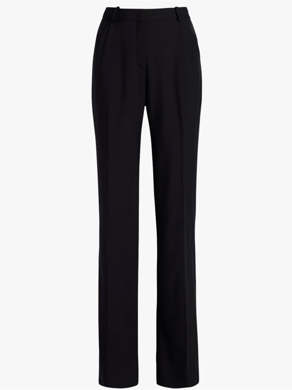 Another tomorrow Slight Flare Trouser in Black Size 36